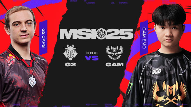 【最后一个淘汰赛名额！】GAM 0:2 G2 MSI入围赛