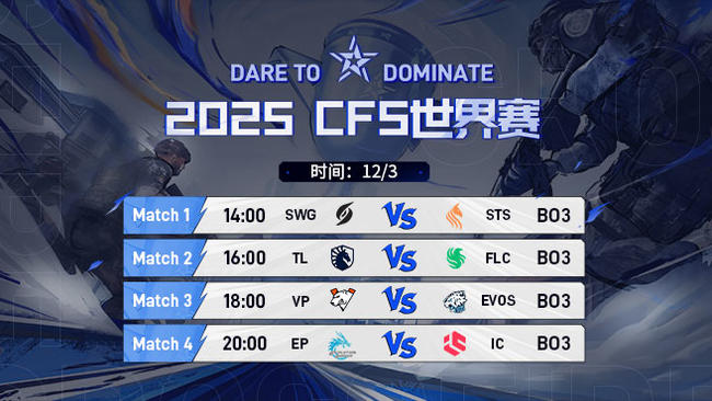 开幕战！SWG vs STS 2025CFS