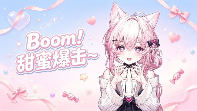 BOOM！甜蜜爆爆爆击~