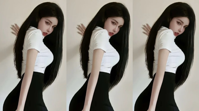 视频美女距离你0.1km